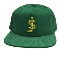 SHAKE JUNT Crook Green Cord Snapback 运动棒球帽 绿色