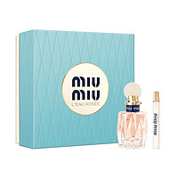 MIU MIU 缪缪 粉漾女士淡香水礼遇套装 EDT 100ml+10ml