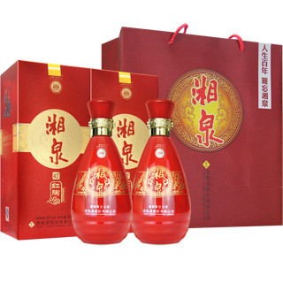 XIANGQUAN 湘泉 红陶 42%vol 馥郁香型白酒 500ml*6瓶 整箱装