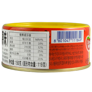 DONG WON 东远 金枪鱼罐头 原味 100g