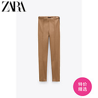 ZARA 新款 TRF 女装 仿皮打底裤 07102260707