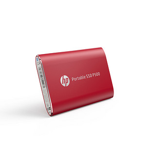 HP 惠普 P500系列 USB 3.1 移动固态硬盘 Type-C 红色 500GB