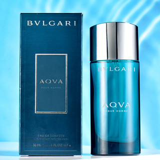 BVLGARI 宝格丽 海洋系列 碧蓝男士淡香水 EDT 30ml