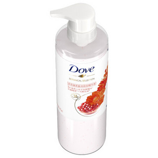 Dove 多芬 天然植萃石榴香护发素470ml 长效锁水针对损伤发质 焕采润发素