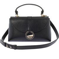 VERSACE 范思哲 Saffiano系列 男女款皮革手提包 LBF0998S-LVSS-L41OC 黑色