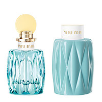 MIU MIU 缪缪 滢蓝女士香水套装 (浓香水EDP100ml+身体乳200ml)