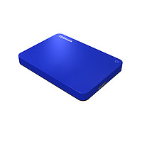 TOSHIBA 东芝 V9系列 2.5英寸Micro-B移动机械硬盘 USB3.0 3TB 神秘蓝