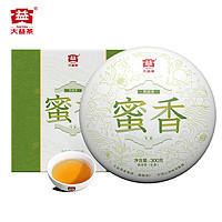 大益 普洱茶叶 蜜香生茶茶饼 300g