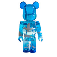 ARTMORN 墨斗鱼艺术 bearbrick×ANA 日本航空款400% 雕塑 PVC材质