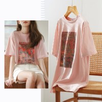 JEANSWEST 真维斯 JY-11-273086-205GC 女士休闲时尚圆领短袖T恤