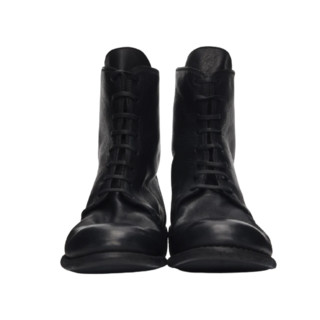 GUIDI 995 男士系带短靴 211703M255013 黑色 42