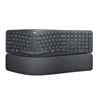 logitech 罗技 ERGO K860薄膜键盘+ERGO M575鼠标 蓝牙无线键鼠套装 黑色