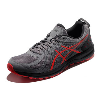 ASICS 亚瑟士 Frequent Trail 男子跑鞋 1011A034-021 灰黑红 39.5