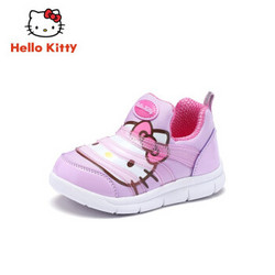 Hello Kitty 凯蒂猫 女童毛毛虫运动鞋