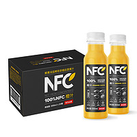 NONGFU SPRING 农夫山泉 NFC果汁饮料 100%NFC橙汁 300ml*2瓶