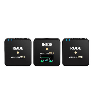 RODE 罗德 Wireless GO II 专业录音麦克风