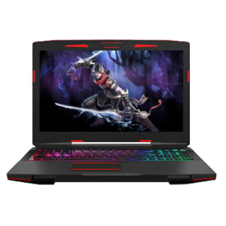 Hasee 神舟 战神 Z7-KP7EC 15.6英寸 游戏本 黑色(酷睿i7-8750H、GTX 1060 6G、16GB、256GB SSD+1TB HDD、1080P、IPS)