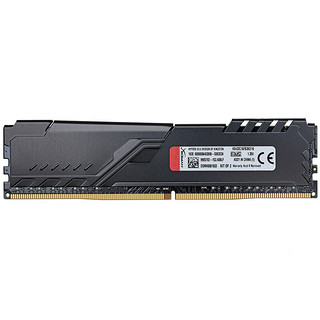 Kingston 金士顿 FURY Beast野兽系列 DDR4 3200MHz 台式机内存 马甲条 黑色 16GB 8GB*2 HX432C16FB3K2/16