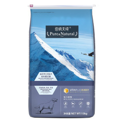 伯纳天纯 经典系列 鸡肉燕麦苹果中大型犬老年犬狗粮 15kg