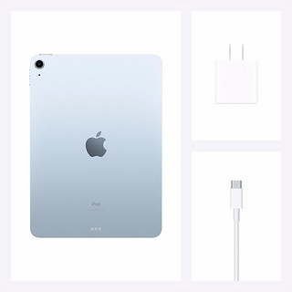 Apple 苹果 iPad Air 4 2020款 10.9英寸 平板电脑(2360*1640dpi、A14、256GB、WLAN版、天蓝色、MYFY2CH/A)