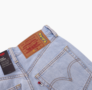 Levi's 李维斯 Pokémon联名系列 女士高腰牛仔裤 26872-0009 牛仔色 30/29