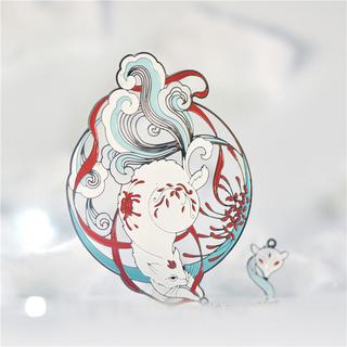 春晼晚/设计师原创国潮艺术书签