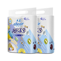 移动专享、考拉海购黑卡会员：大王 GOO.N elleair 爱璐儿厨房用纸 70节*4卷