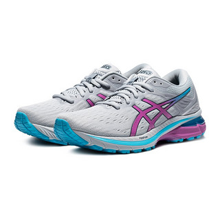 ASICS 亚瑟士 GT-2000 9 女子跑鞋 1012A861-022 灰紫 37