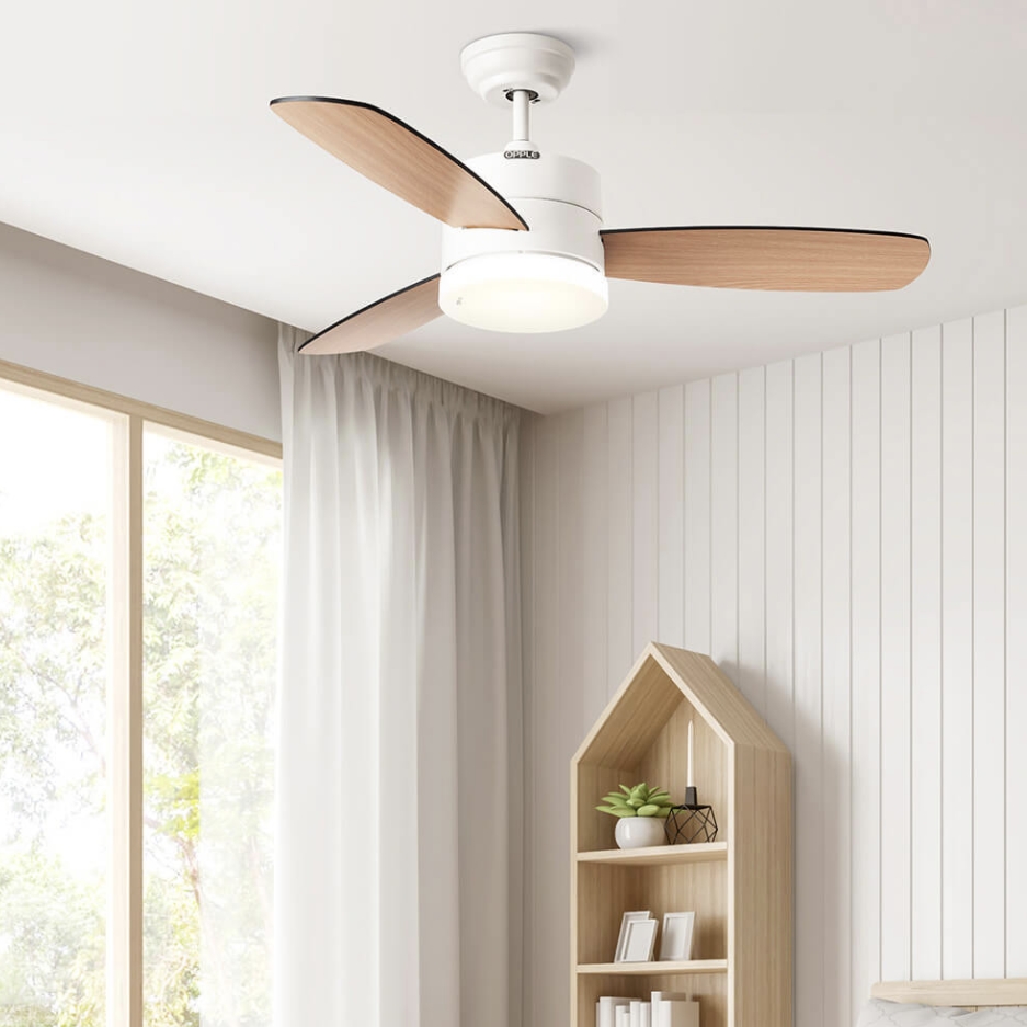 opple 欧普照明 木叶风扇灯纯静系列 42寸