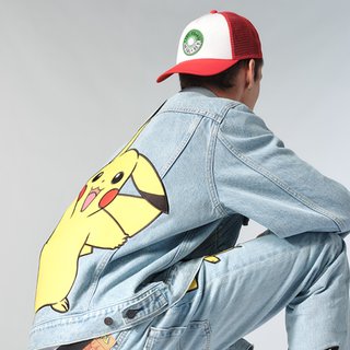 Levi's 李维斯 Pokémon联名系列 男女款鸭舌帽 38021-0482 拼色