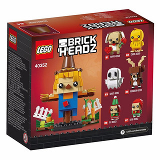 LEGO 乐高 BrickHeadz方头仔系列 40352 稻草人