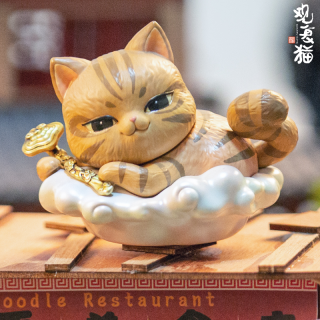 观复博物馆授权观复猫一猫一碗盲盒第一弹随机单盒