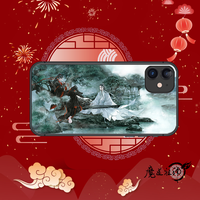 《魔道祖师》动画 正版定制钢化玻璃手机壳忘羡一曲远 苹果 iPhone 12 Pro Max