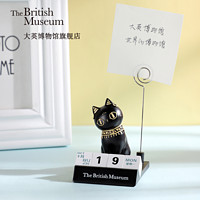 大英博物馆官方盖亚·安德森猫日历便签夹小摆件创意礼物 安德森猫系列日历便签夹小摆件