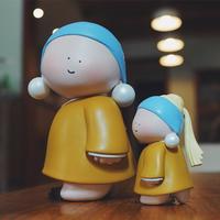 大美术馆/大艺术家系列手办 世界名画潮玩摆件 吹笛子的少年 18cm