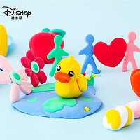 迪士尼（Disney）彩泥橡皮泥超轻粘土小孩玩具轻泥DIY手工制作黏土陶泥带模具 米奇12色（盒装）