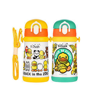 THERMOS/膳魔师MP Bduck系列儿童保温杯TCKB-400S 400ml/24M+（绿蓝）