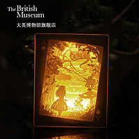 大英博物馆 爱丽丝漫游奇境系列纸雕灯 17x4.5x21.5cm