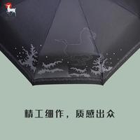 东方密语 甘肃省博物馆 人文原创全自动折叠雨伞