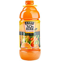 NONGFU SPRING 农夫山泉 30%农夫果园30%浓度果蔬汁 胡橙味 1.8L*2瓶