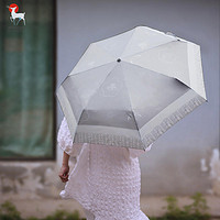 东方密语 甘肃省博物馆 人文原创全自动遮阳伞晴雨两用 在水一方