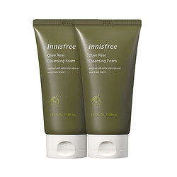 innisfree 悦诗风吟 橄榄油泡沫洁面乳 150ml*2