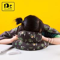 捕梦岛午睡枕办公室趴睡枕学生趴趴枕午休靠垫抱枕小枕头 树精灵-纹样版 珍珠棉