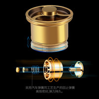  箭牌 ARROW 箭牌 浴室排水四防地漏 自动密封全铜地漏 AE5124