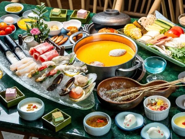攀成钢小郡肝串串香 19.9元享门市价252元套餐!富力广场日料自助1大1小188元