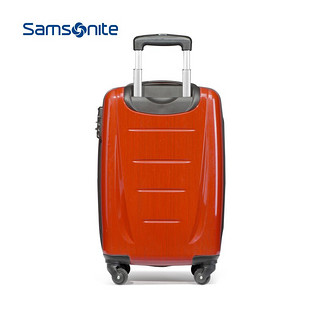 Samsonite/新秀丽拉杆箱 ins网红旅行箱行李箱密码箱06Q 拉丝橙色 20寸