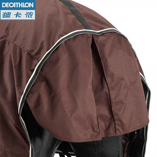 DECATHLON 迪卡侬 防水户外马衣 马术运动 轻便马厩马毯马匹大马小马IVG3 棕色 125cm