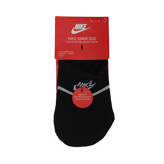 Nike耐克男女SNKR SOX ESSENTIAL NS FOOTIE袜子CU0692-010 M