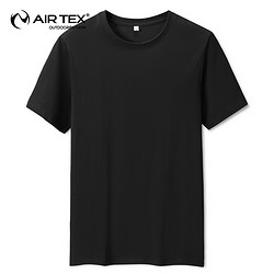 AIRTEX 亚特 AT5A23MT170 情侣款纯色纯棉T恤