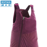 DECATHLON 迪卡侬 儿童滑雪裤婴幼儿宝宝背带加绒保暖防水棉裤1-2岁KIDK